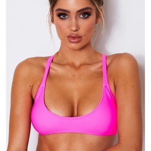 White Fox Boutique Swim Top